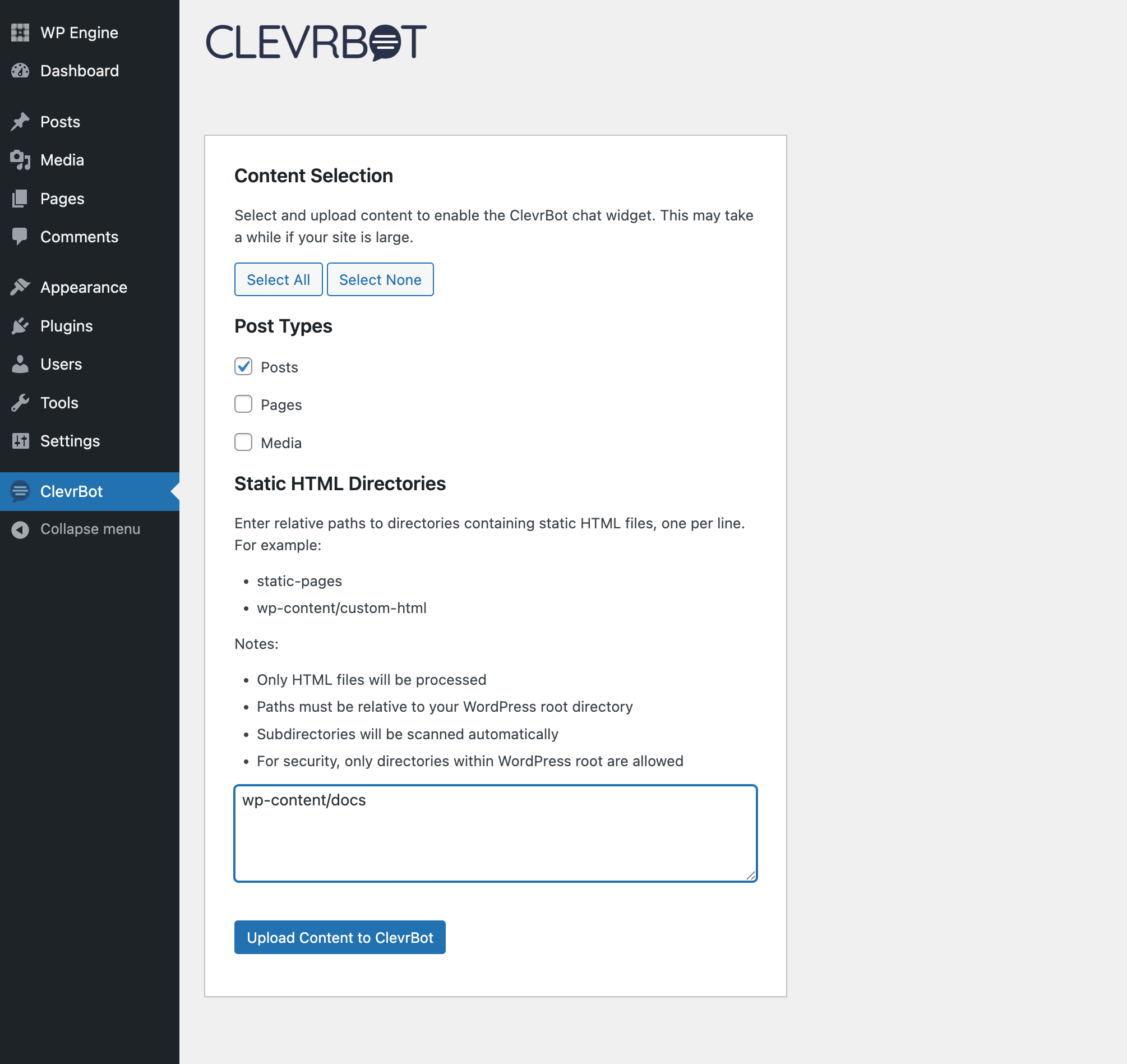 Before initial upload.